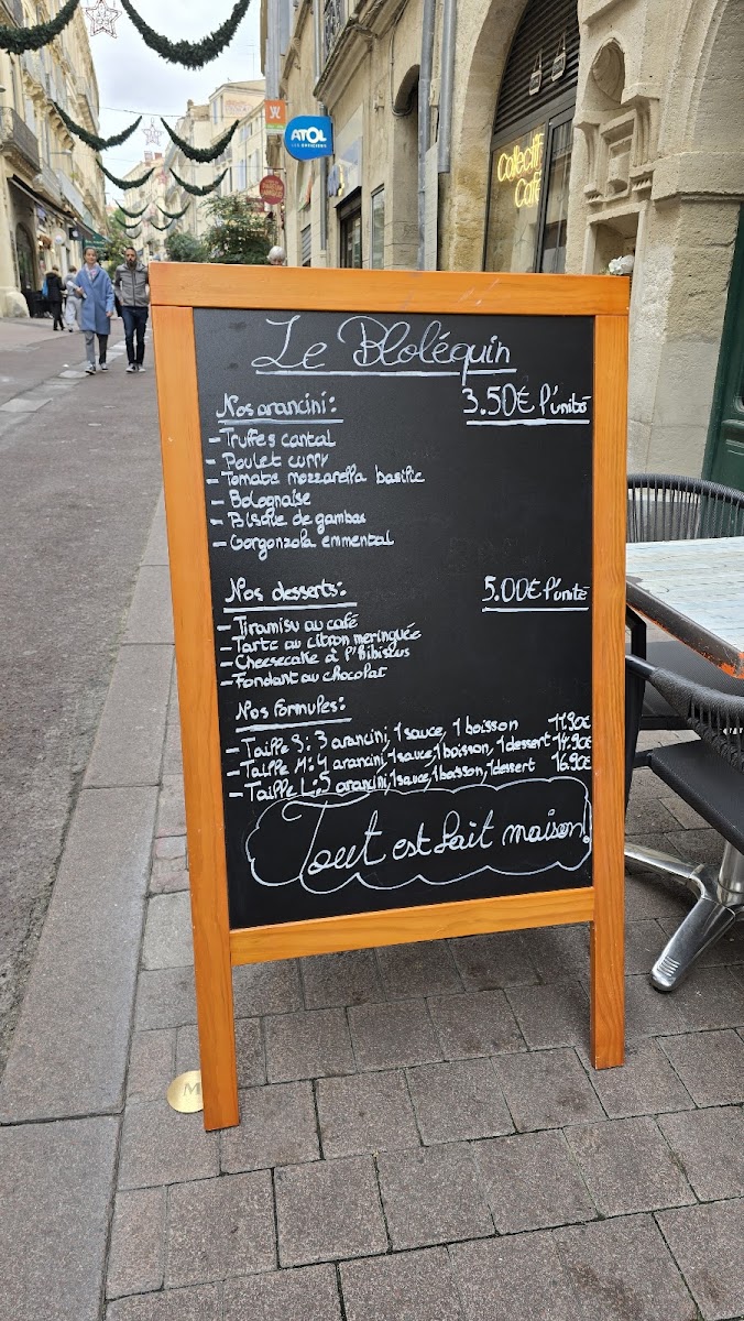 Menu Le Bloléquin Fresh Arancini-2